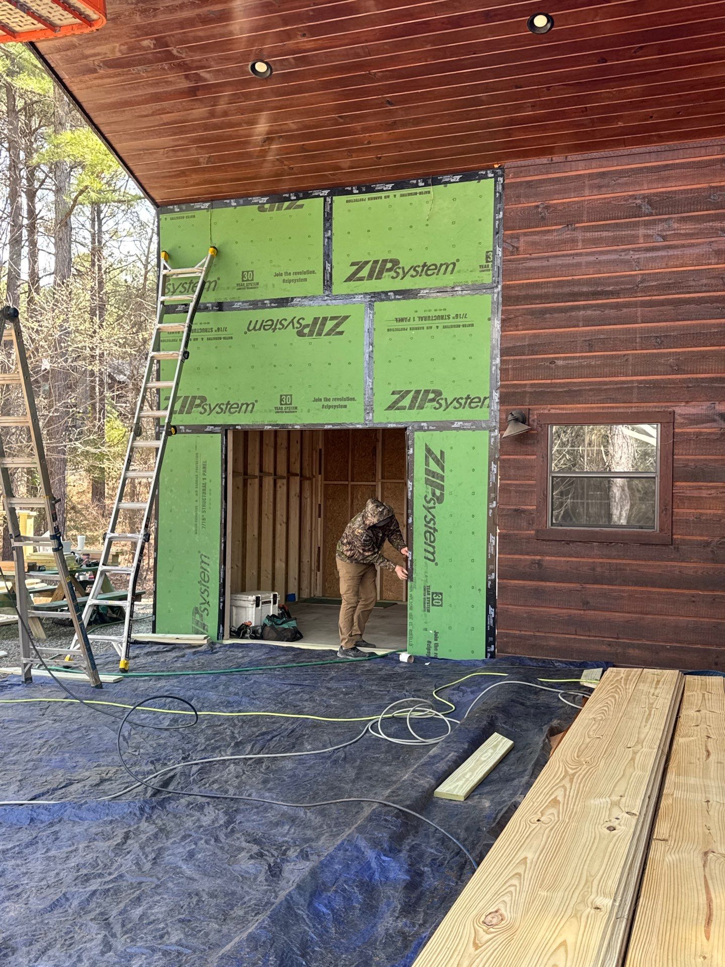Cabin Build 1