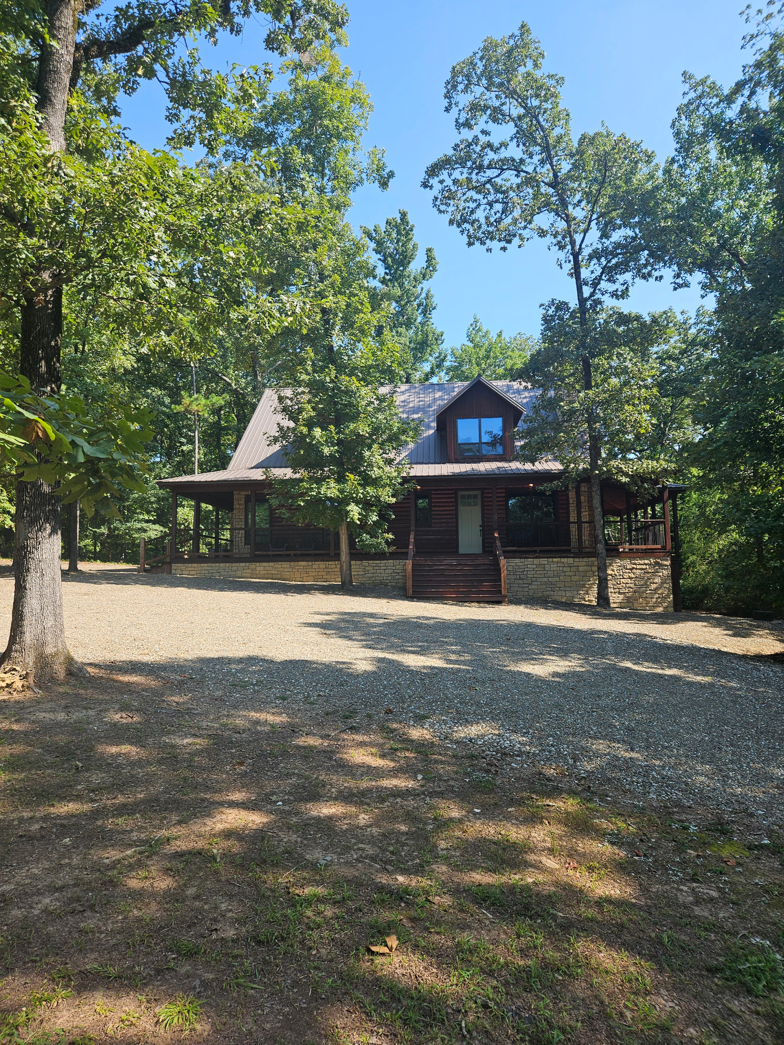 Finished Cabin Front